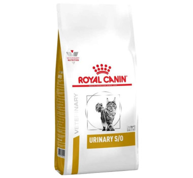 Ração Royal Canin Veterinary Diet Urinary S/O para Gatos com Cálculos Urinários 400G