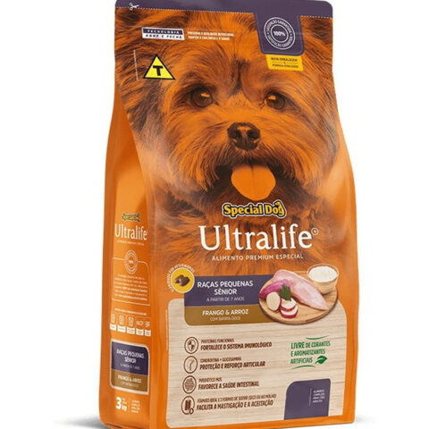 RAÇÃO SPECIAL DOG ULTRALIFE RAÇAS PEQ  SENIOR  7+ FRANGO 15KG
