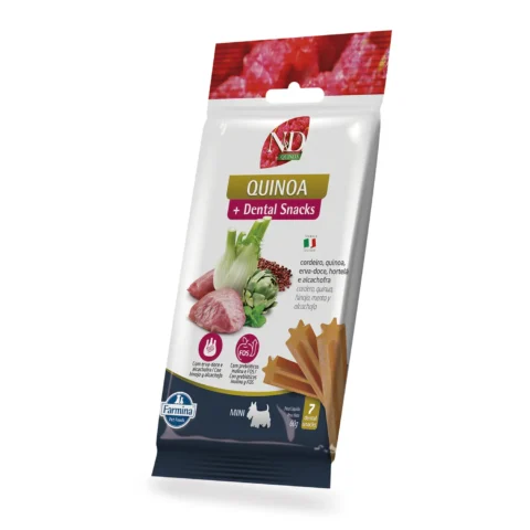 PETISCO DENTAL QUINOA SNACK HORT CAN ADT MINI CORD 0,06KG