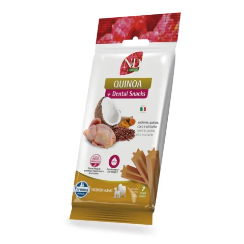 PETISCO DENTAL QUINOA SNACK CAN ADT MD/MX CODORNA 0,1KG