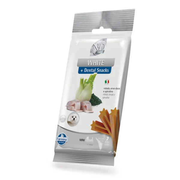 PETISCO DENTAL  WHITE SNACK CAN ADT MINI ROBALO 0,06KG