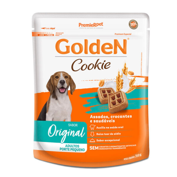 COOKIE GOLDEN RACAS PEQ. ADULTO 350 G