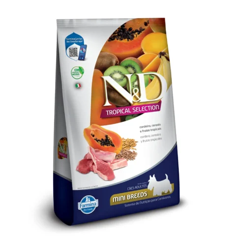 Ração N&D Tropical  Selection  Cães Adultos Mini 2KG