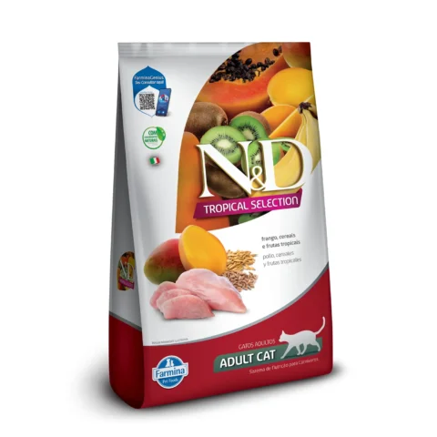 Ração N&D tropical Selection  Gatos Adultos Frango 1,5 Kg