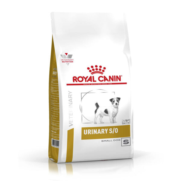 Ração Royal Canin Veterinary Diet Urinary Small Dog para Cães de Porte Pequeno com Cálculos Urinários 2kg