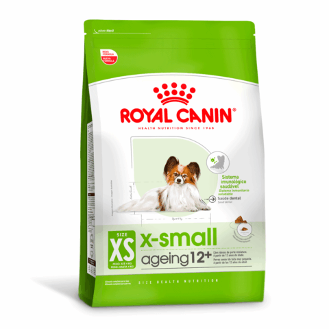 Ração Royal Canin X-Small Ageing 12+ Cães Adultos e Idosos 1kg