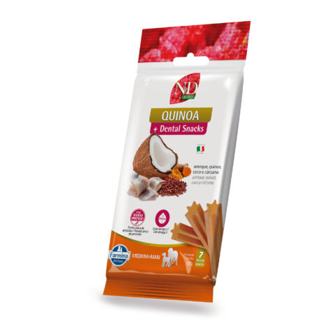 PETISCO DENTAL QUINOA SNACK ADULTO RAÇA  MD/MX ARENQUE 0,1KG