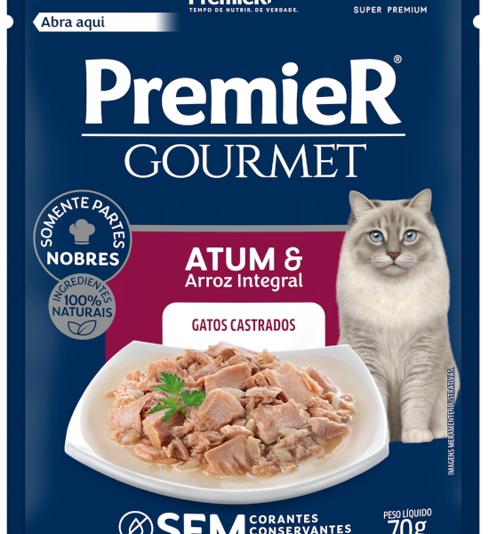 GOURMET PREMIER GATOS CAST. ATUM 20X70 G 7897348200505