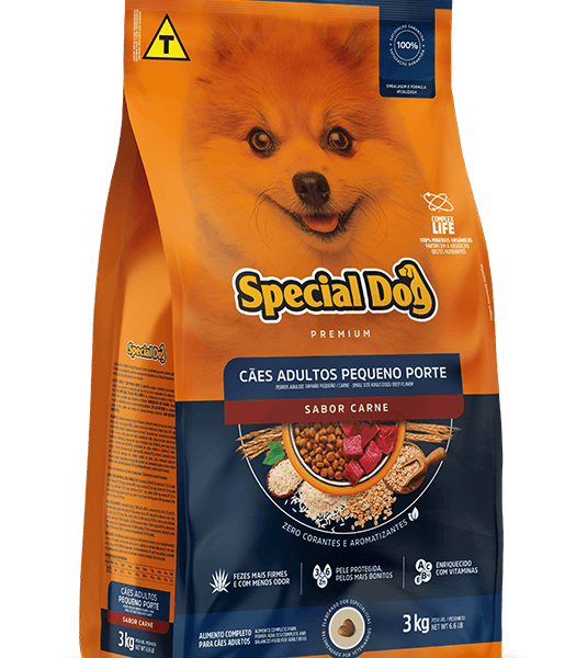 SPECIAL DOG ADULTOS PEQUENO PORTE CARNE